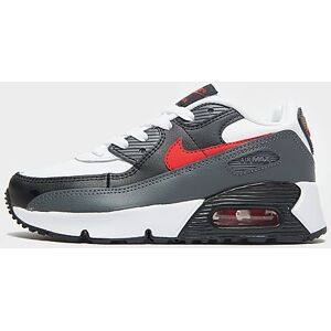 Nike Air Max 90 Børn, White/Iron Grey/Black/University Red