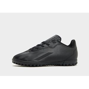 adidas X Crazyfast.4 TF Børn, Core Black / Core Black / Core Black