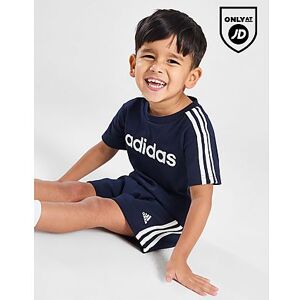 adidas Linear T-Shirt/Shorts Set Infant, Navy