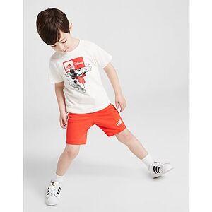 adidas x Disney Mickey Mouse T-Shirt/Shorts Set Infant, Off White