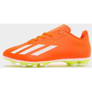 adidas x Crazyfast Club TF Children, Solar Red / Cloud White / Team Solar Yellow 2