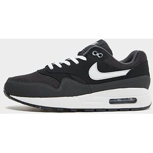 Nike Air Max 1 Junior, Black/Anthracite/Metallic Silver/White