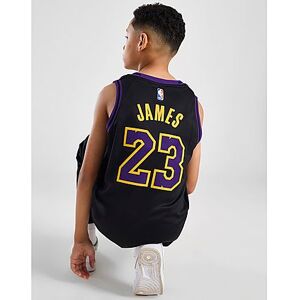 Nike NBA LA Lakers City Edition James #23 Jersey Junior, Black