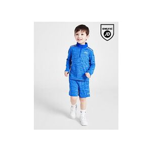 Under Armour Woven Panel 1/4-Zip Top/Shorts Set Infant, Blue