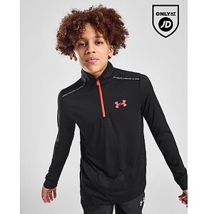 Under Armour Tech Wordmark 1/4 Zip Track Top Junior, Black