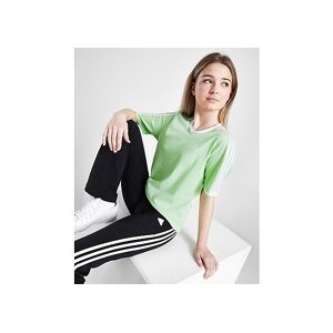 adidas Girls' Badge of Sport 3-Stripes T-Shirt Junior, Green