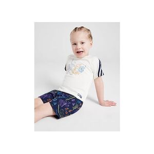 adidas Star Wars Jedi T-Shirt/Shorts Set Infant, Off White / Dark Blue / Multicolor