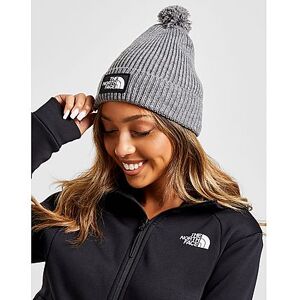 The North Face TNF Box Pom Beanie, Grey