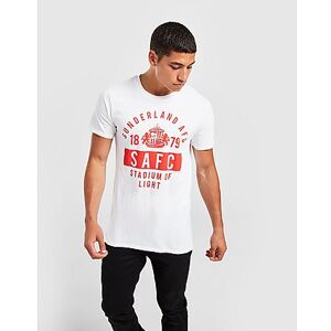 Official Team Sunderland AFC Stand T-Shirt Herre, White