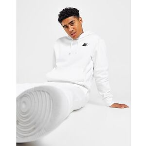 Nike Sportswear Club Fleece Pullover Hættetrøje, White