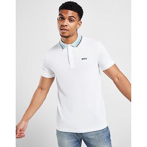 BOSS Paule Repeat Polo Shirt, White