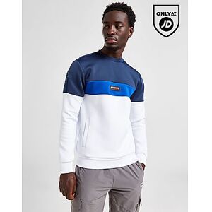 McKenzie Rain Poly Crew Sweatshirt, White