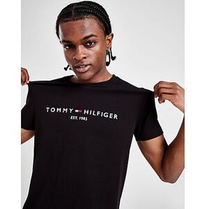 Tommy Hilfiger Core Embroidered Logo T-Shirt, Black