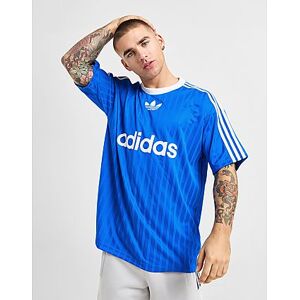 adidas Adicolor Tee, Blue Bird / White