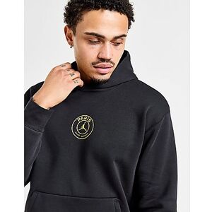 Jordan Paris Saint Germain Fleece Pullover Hoodie, Black