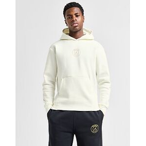 Jordan Paris Saint Germain Fleece Pullover Hoodie, White