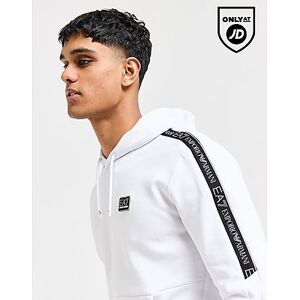 Emporio Armani EA7 Tape Overhead Hættetrøje Herre, White