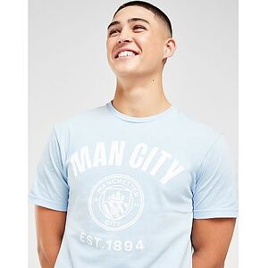 Official Team Manchester City FC Stadium T-Shirt, Blue