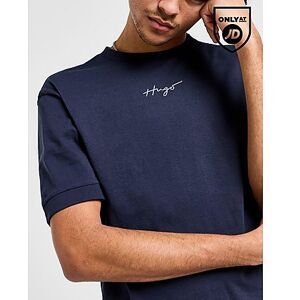 HUGO Script T-Shirt, Navy