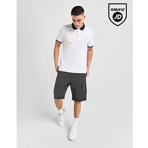 Fred Perry Contrast Collar Polo Shirt, White