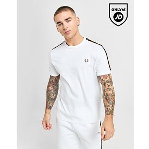 Fred Perry Tape Ringer T-Shirt Herre, White