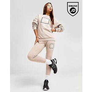 The North Face Box Logo Outline Leggings, Brown