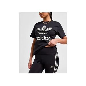 adidas Originals Leopard Infil T-Shirt, Black