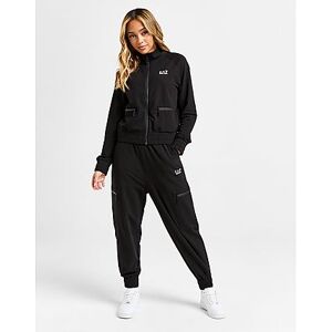 Emporio Armani EA7 Full Zip Cargo Tracksuit, Black