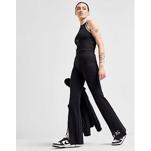 Nike Air Split Flare Leggings, Black/White