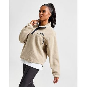 Columbia Helvetia Crop 1/4 Button Fleece, Beige