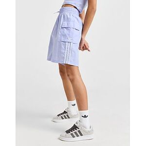 adidas Originals 3-Stripes Cargo Shorts, Purple