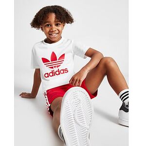 adidas Originals Trefoil T-Shirt/Shorts Set Children, White