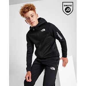 The North Face Kaveh Full Zip Hoodie Junior, BLACK