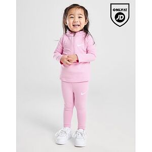 Nike Girls' Pacer 1/4 Zip Top/Leggings Set Infant, Pink