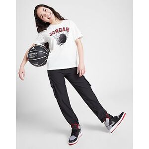 Jordan Girls' Hoop Style T-Shirt Junior, White