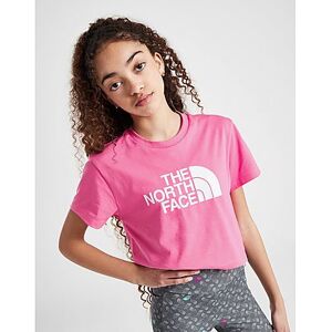 The North Face Girls' Crop Easy T-Shirt Junior, Pink