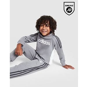 adidas Linear Crew Tracksuit Børn, Grey