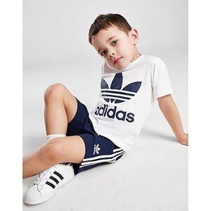 adidas Originals Trefoil T-Shirt/Shorts Set Infant, Night Indigo / White