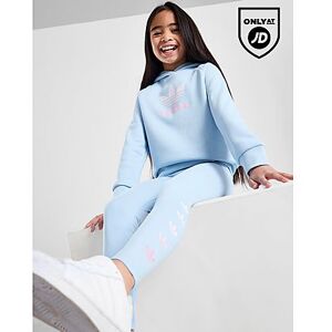 adidas Originals Repeat Trefoil Hoodie/Leggings Set Children, Blue