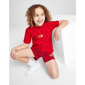 adidas Mickey Mouse 100 T-Shirt/Shorts Set Children, Red