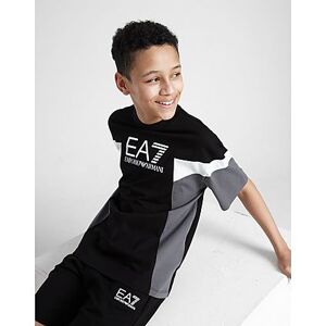 Emporio Armani EA7 Colour Block T-Shirt Junior, Black