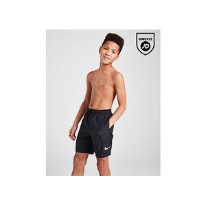 Nike Cargo Swim Shorts Junior, Black