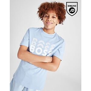 BOSS Multi Print T-Shirt Junior, Blue