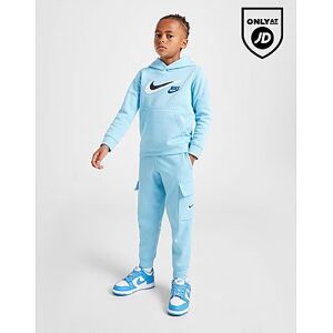 Nike Cargo Overhead Tracksuit Children, Blue