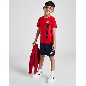 Nike Just Do It T-Shirt/Shorts Set Children, Red