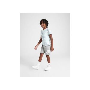 Nike All Over Print T-Shirt/Shorts Set Children, White