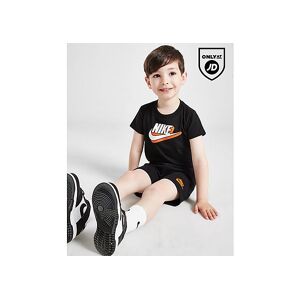 Nike Multi Futura T-Shirt/Shorts Set Infant, Black