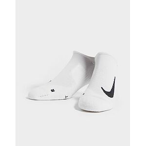 Nike 2 Pack Running Performance Sokker, White