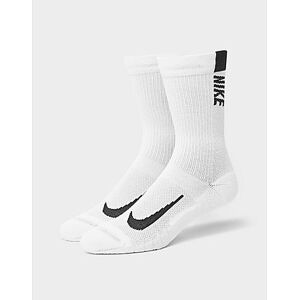 Nike 2-Pack Running Crew Socks, White