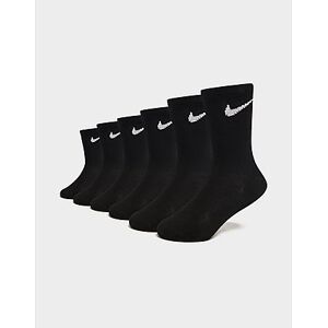 Nike 6-Pak Crew Sokker Børn, Black